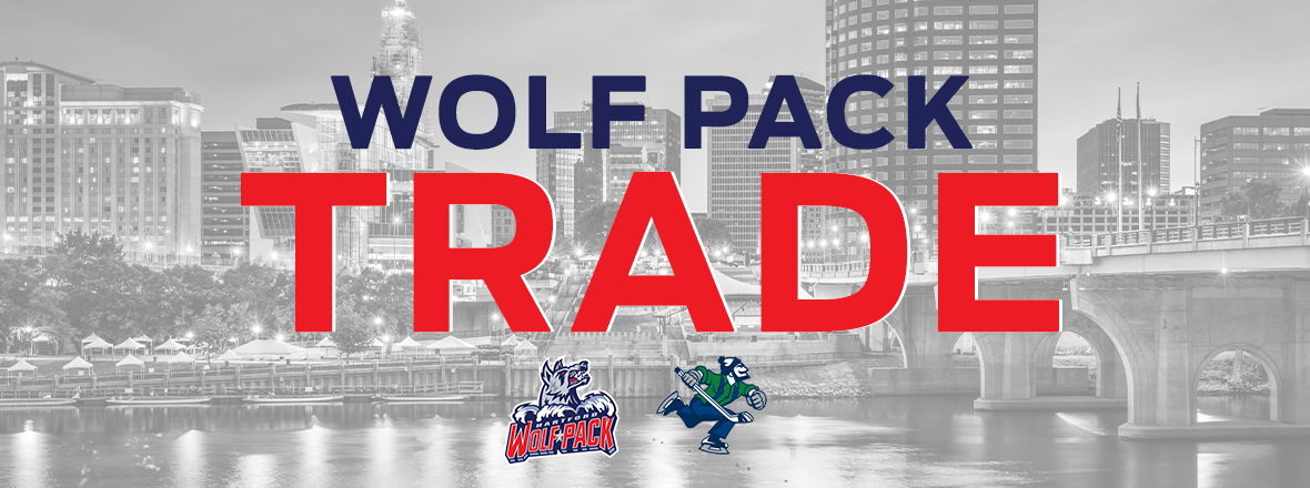 WOLF PACK TRADE D ZACH GIUTTARI TO ABBOTSFORD CANUCKS, RANGERS ACQUIRE PAIR AND TRADE RYDAHL TO AVALANCHE
