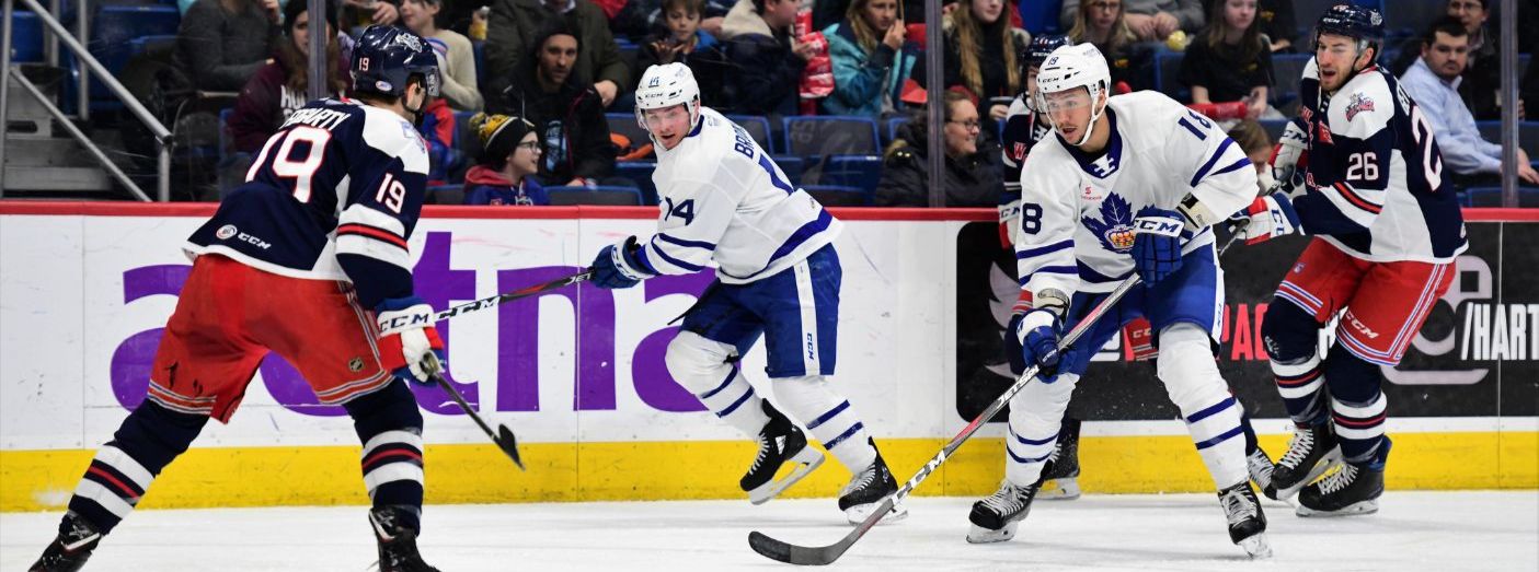Halverson Stops 43 as Pack Overcome Marlies