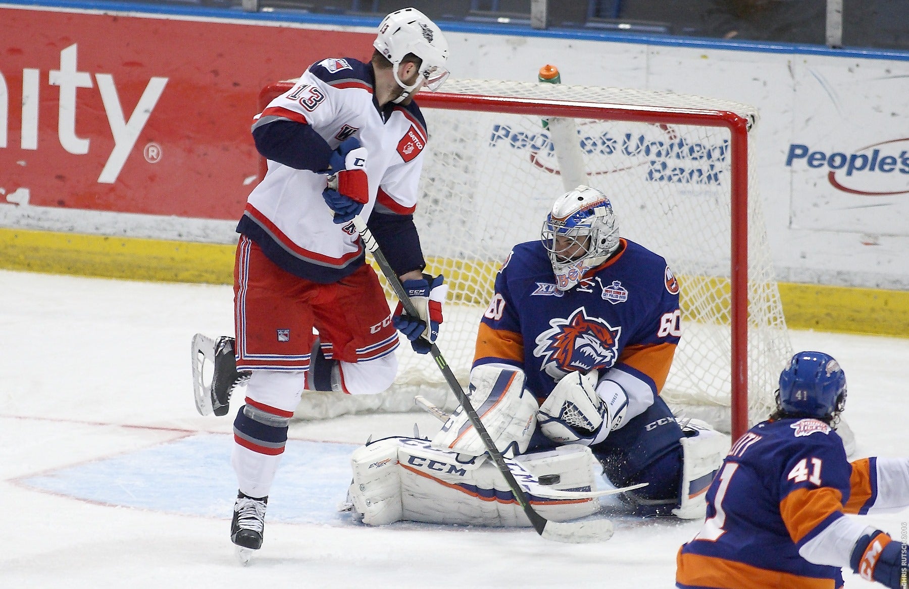 Pack can't Make up Ground on Sound Tigers