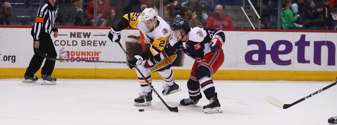 Penguins Pull out OT Victory over Wolf Pack