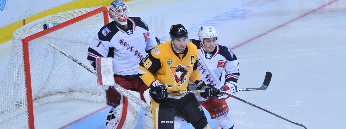 Game in Wilkes-Barre Slips away from Wolf Pack in third