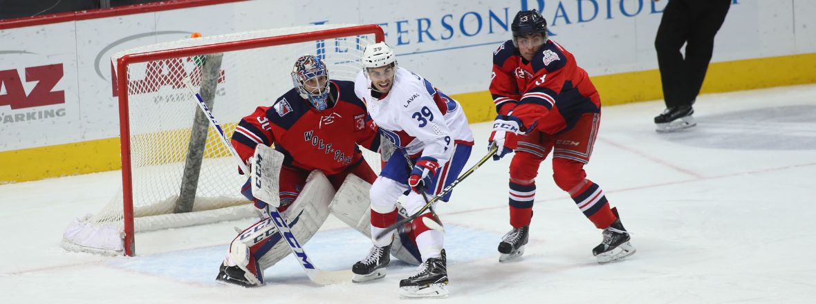 Georgiev's 37 Saves Help Wolf Pack Gain OT Point