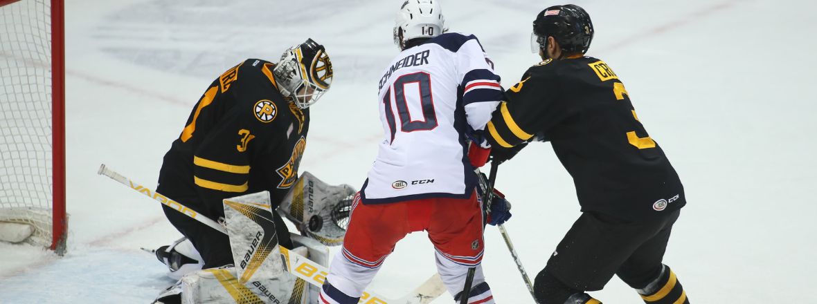 Pack's Big third Period Sinks P-Bruins