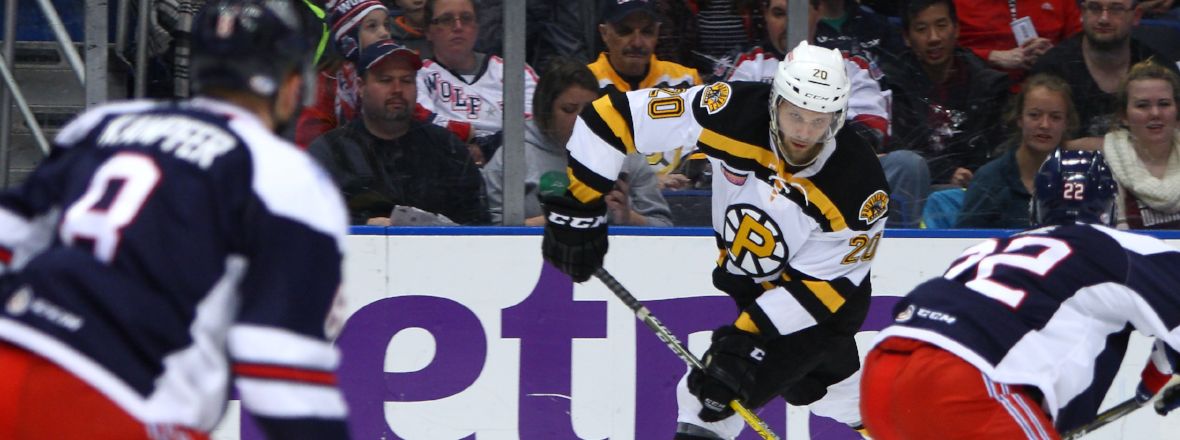 Pack Drop Hard-fought Contest to P-Bruins, 3-2