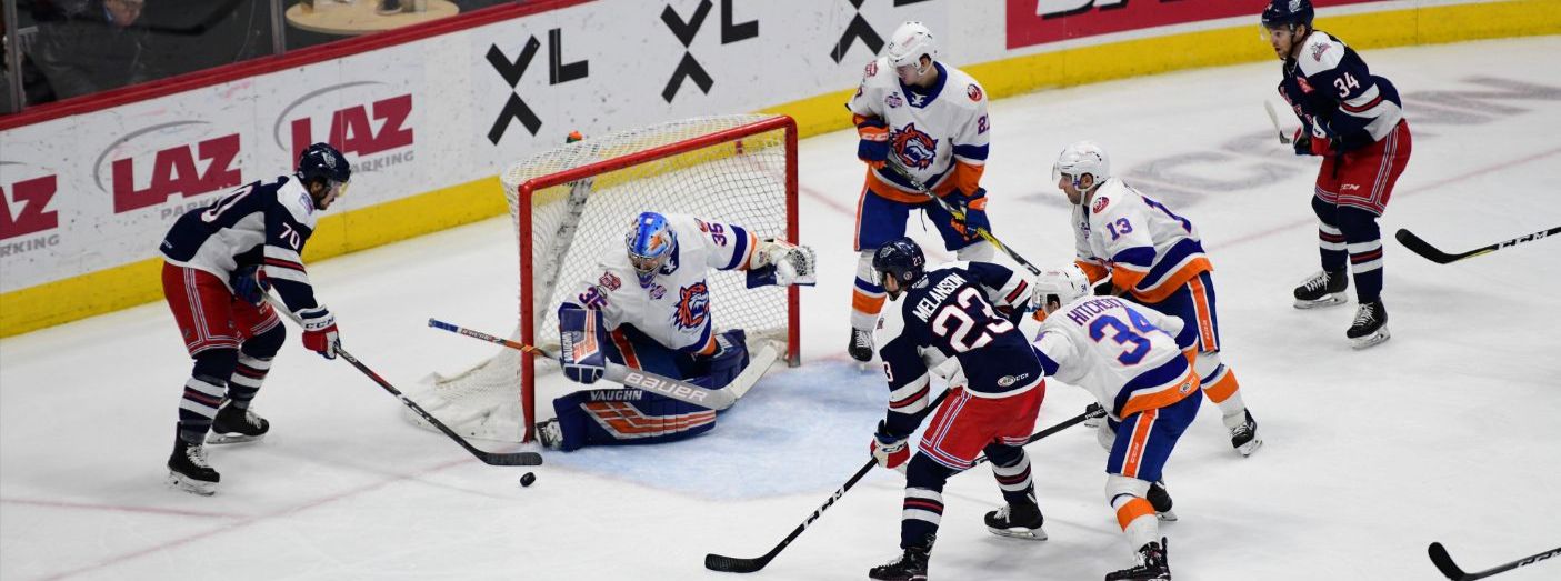 Sound Tigers Pull out OT Win over Pack