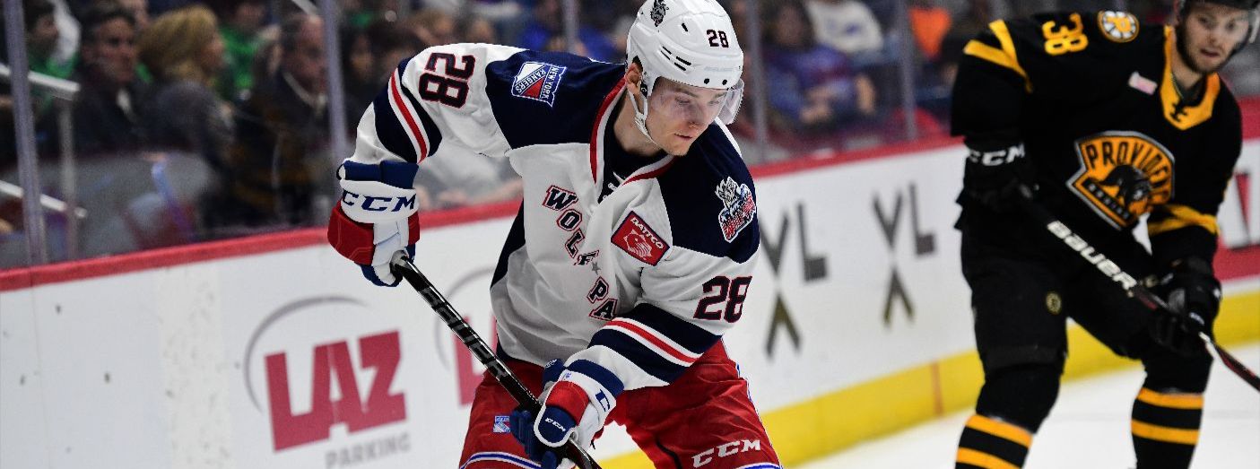 Rangers Return Lias Andersson to Wolf Pack