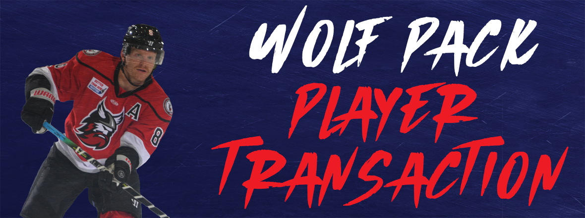 WOLF PACK SIGN DEFENSEMAN BLAKE THOMPSON TO PTO