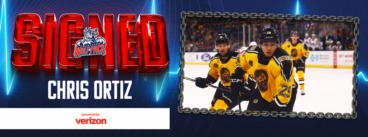 WOLF PACK AGREE TO TERMS WITH D CHRIS ORTIZ