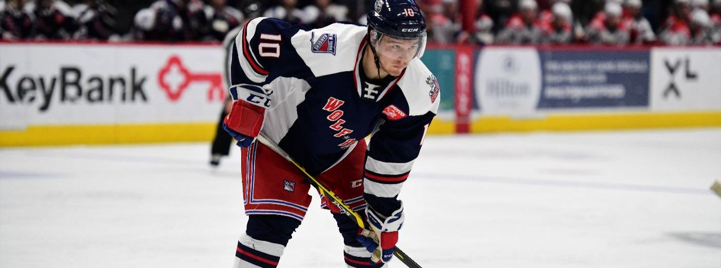 Wolf Pack Sign Forward Ryan Dmowski