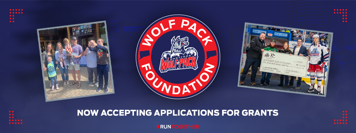 HARTFORD WOLF PACK COMMUNITY FOUNDATION OPENS GRANT APPLICATION PROCESS