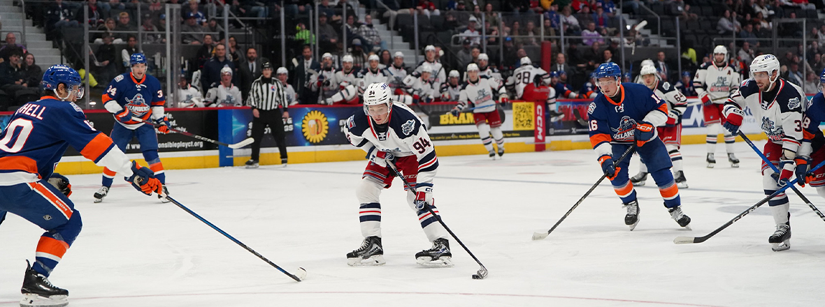 WOLF PACK BLANKED 3-0 BY ISLANDERS