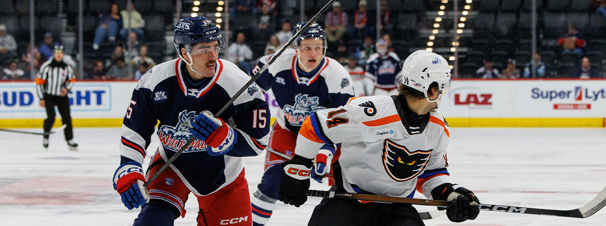 WOLF PACK LOSE 4-1 TO LEHIGH VALLEY PHANTOMS