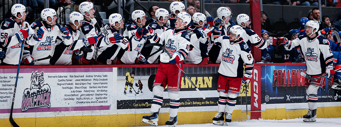 TREY FIX-WOLANSKY NOTCHES TWO ASSISTS AS WOLF PACK DOWN ISLANDERS 3-2