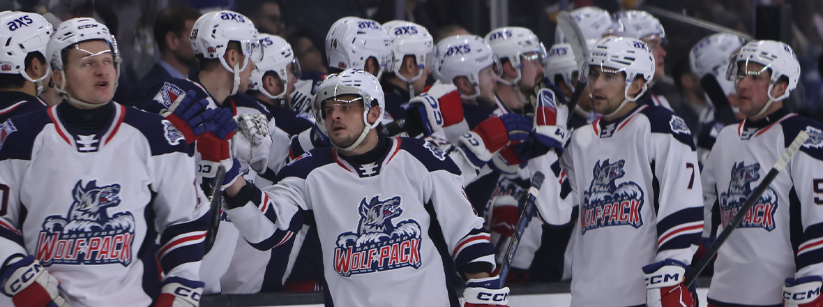 TREY FIX-WOLANSKY STRIKES TWICE AS PACK DOWN BRUINS 5-2