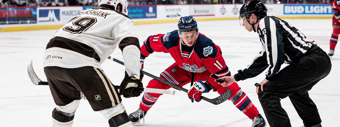 WOLF PACK BEAT BEARS 5-2 BEHIND TWO GOALS FROM TREY FIX-WOLANSKY AND CAREY TERRANCE