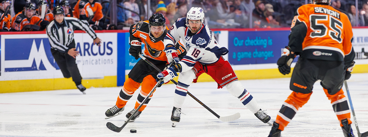 WOLF PACK DROP 4-3 OVERTIME DECISION TO PHANTOMS