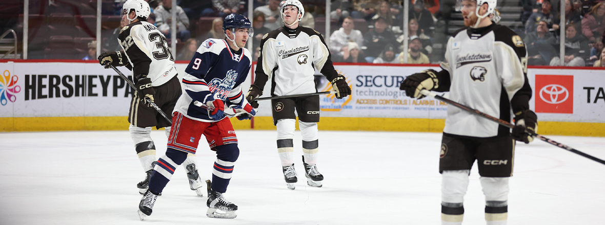 BRETT BERARD STRIKES TWICE AS WOLF PACK WIN 3-2 THRILLER IN HERSHEY