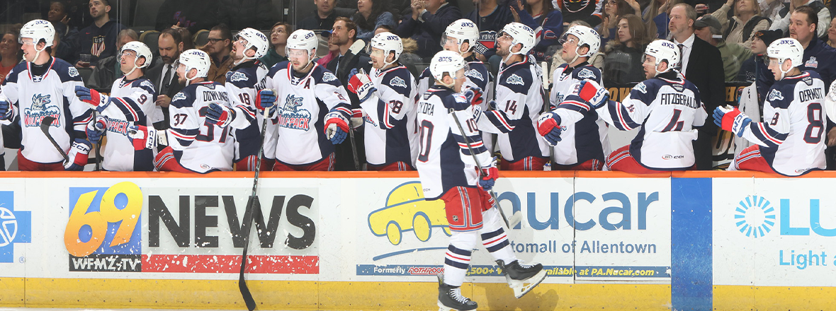 JUSTIN DOWLING THE SHOOTOUT HERO IN WOLF PACK’S 5-4 TRIUMPH OVER PHANTOMS