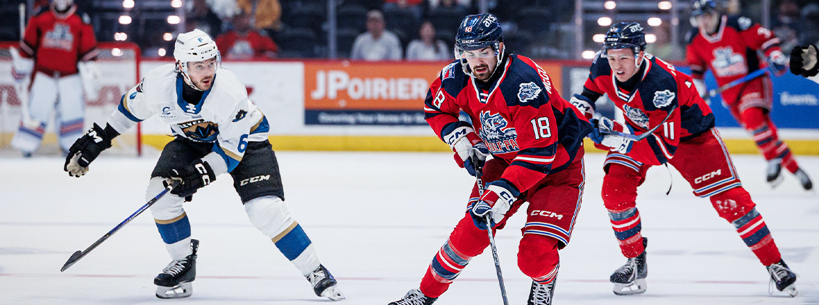 WOLF PACK DROP 3-2 CONTEST AGAINST CLEVELAND MONSTERS