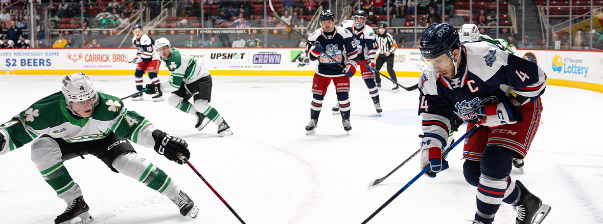 TREY FIX-WOLANSKY AND CONNOR MACKEY PACE ATTACK AS WOLF PACK BEAT CHECKERS 5-2