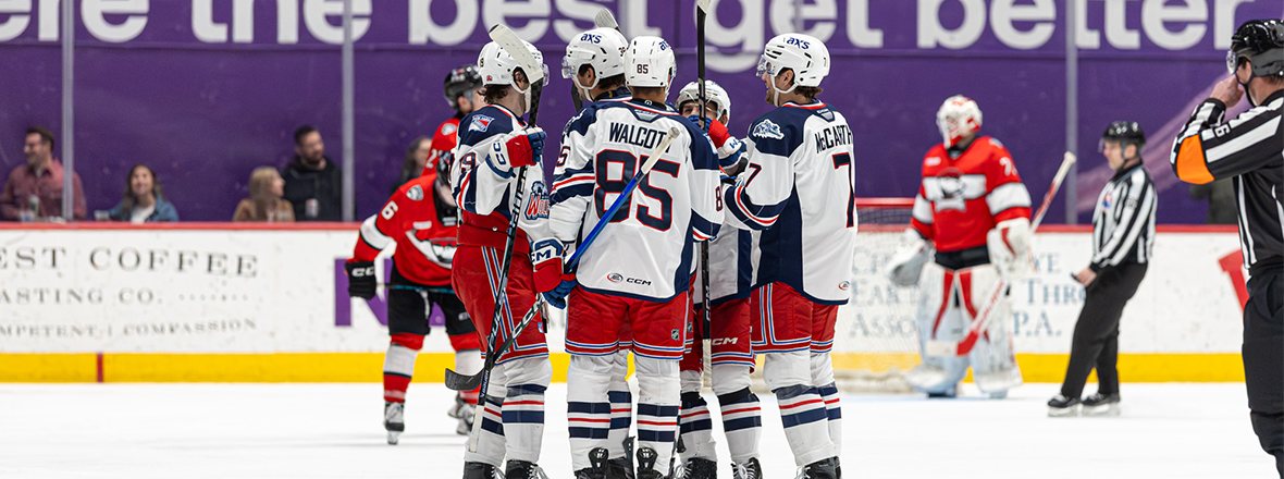 DYLAN ROOBROECK STRIKES TWICE AS WOLF PACK DOWN CHECKERS 5-2