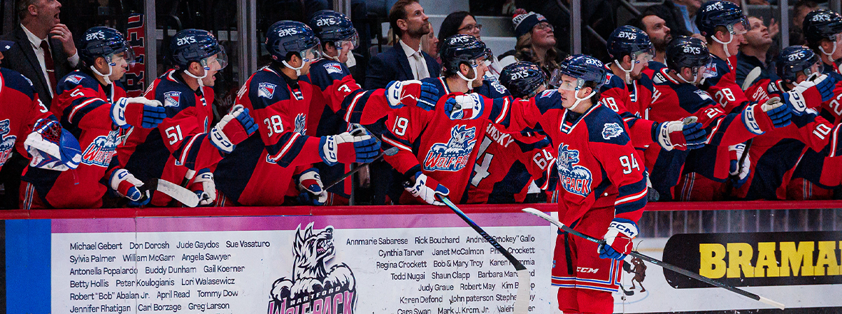 WOLF PACK WIN THIRD STRAIGHT, DOWN THUNDERBIRDS 5-2