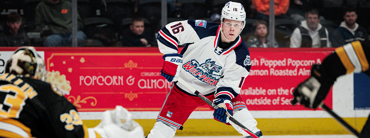 WOLF PACK FALL 2-1 IN SHOOTOUT TO BRUINS