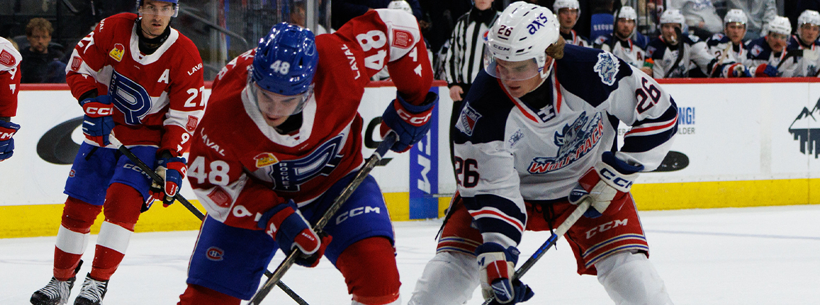 WOLF PACK DROP 5-2 DECISION TO LAVAL ROCKET