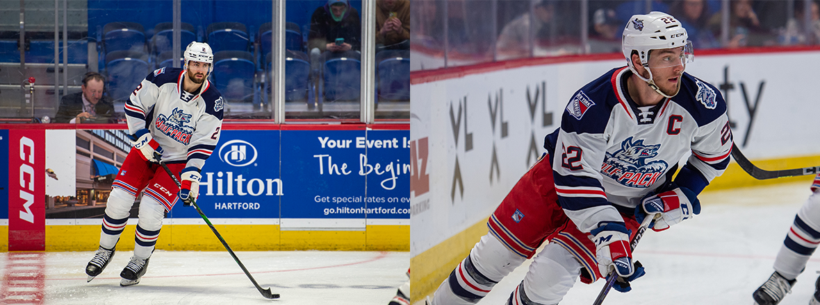 RANGERS ASSIGN BRODZINSKI AND HARPUR TO WOLF PACK