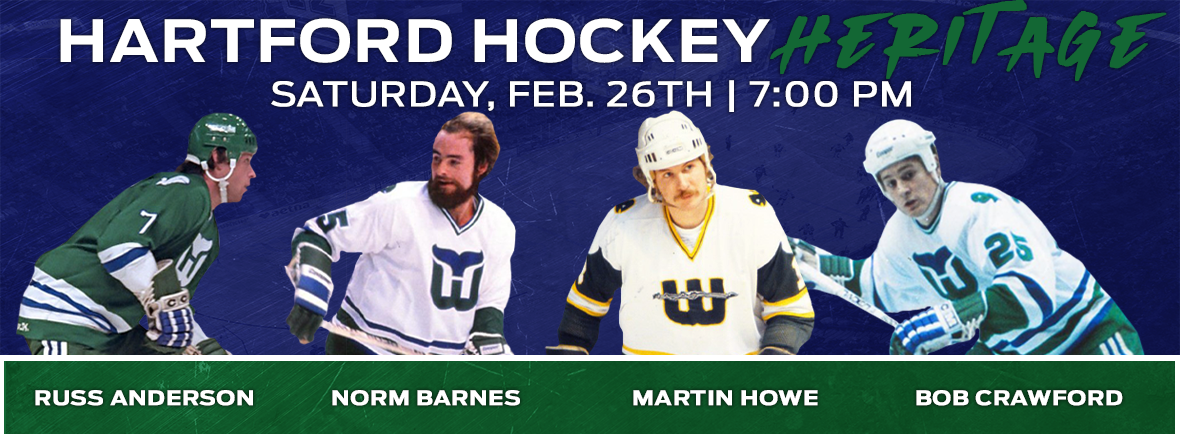 WOLF PACK TO HOST HARTFORD HOCKEY HERITAGE NIGHT, HOCKEY ‘N HOPS &amp; HOCKEY ‘N VINE SATURDAY AT XL CENTER