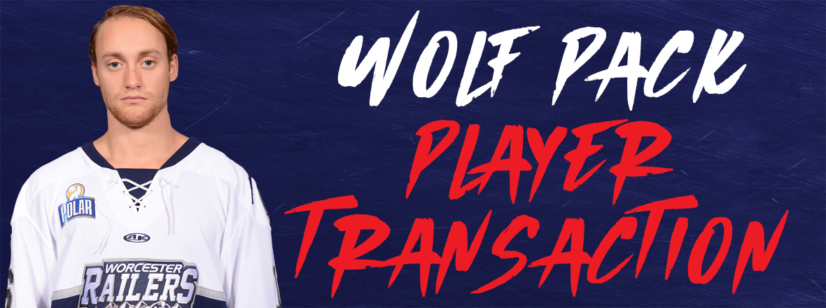 WOLF PACK SIGN FORWARD JACOB HAYHURST TO PTO