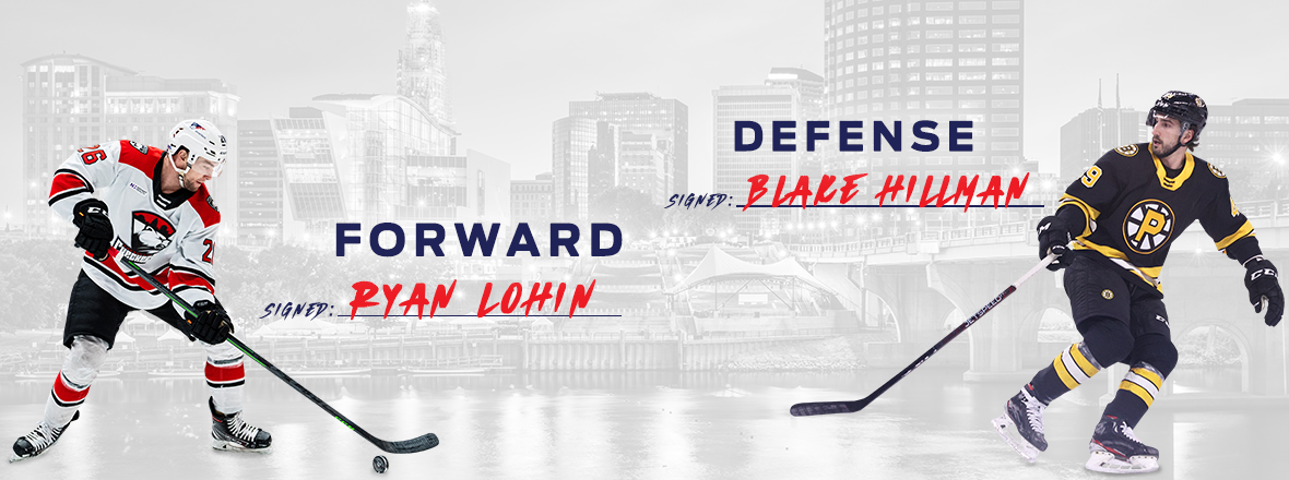 WOLF PACK SIGN BLAKE HILLMAN AND RYAN LOHIN TO ONE-YEAR AHL CONTRACTS