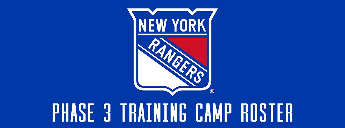 NYR Release Phase 3 Training Camp Roster