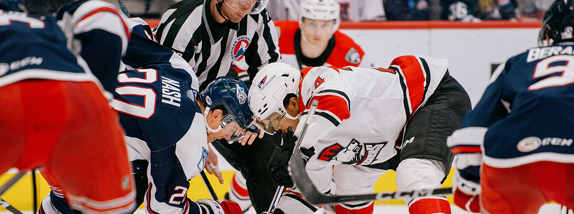 PRE-GAME REPORT: WOLF PACK VISIT CHECKERS IN GAME 1 OF CALDER CUP PLAYOFFS