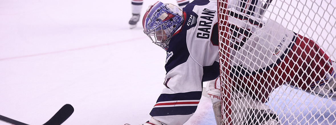 ADAM CLENDENING BLASTS HOME WINNER AS WOLF PACK EDGE BRUINS 2-1, TAKE 2-0 SERIES LEAD