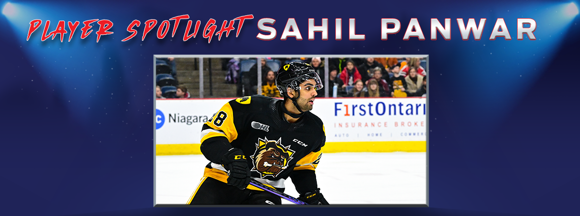 SAHIL PANWAR CAN'T WAIT TO TAKE THE LEAP INTO PROFESSIONAL HOCKEY