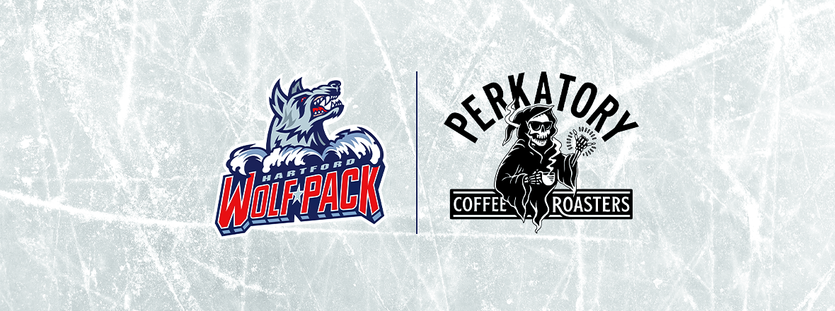 HARTFORD WOLF PACK AND PERKATORY COFFEE ROASTERS TEAM UP TO OFFER FRESH BREWED COFFEE AT HOME GAMES