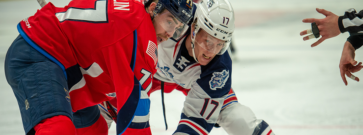 EMBERSON SCORES SHORTHANDED GOAL, BUT WOLF PACK FALL 4-2 TO THUNDERBIRDS