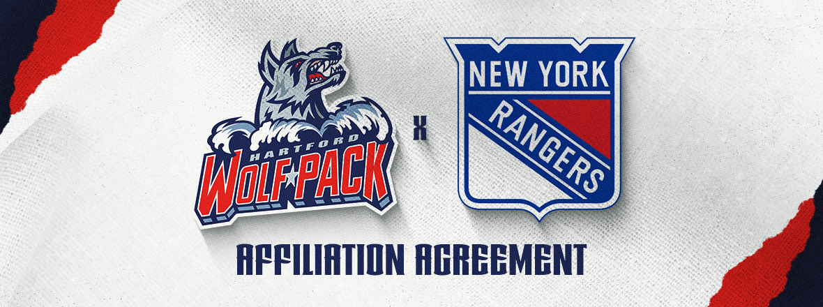 HARTFORD WOLF PACK &amp; NEW YORK RANGERS AGREE TO AFFILIATION EXTENSION