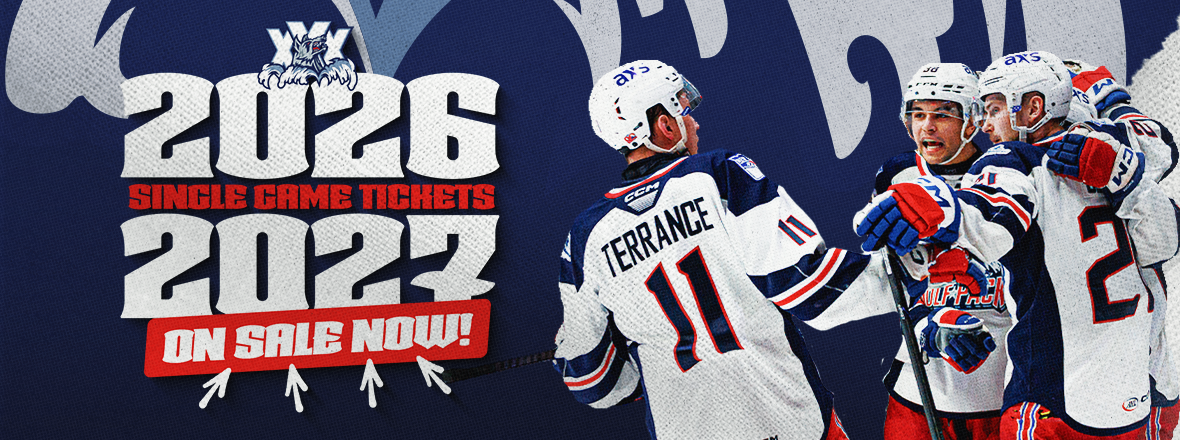HARTFORD WOLF PACK SINGLE-GAME TICKETS GO ON SALE AUG. 31