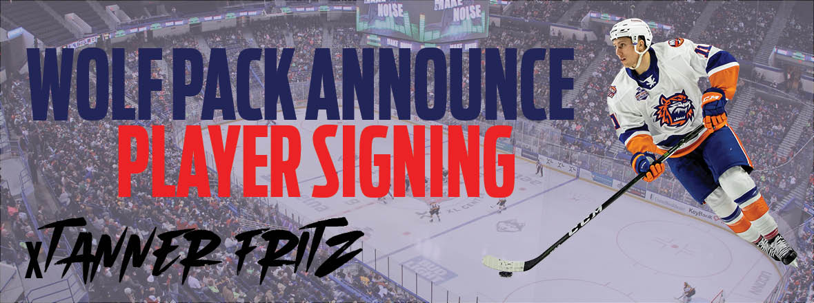 HARTFORD WOLF PACK INK VETERAN FORWARD TANNER FRITZ