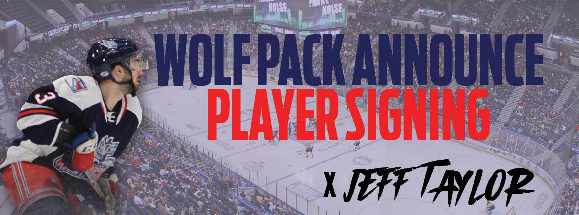 WOLF PACK INK DEFENSEMAN JEFF TAYLOR