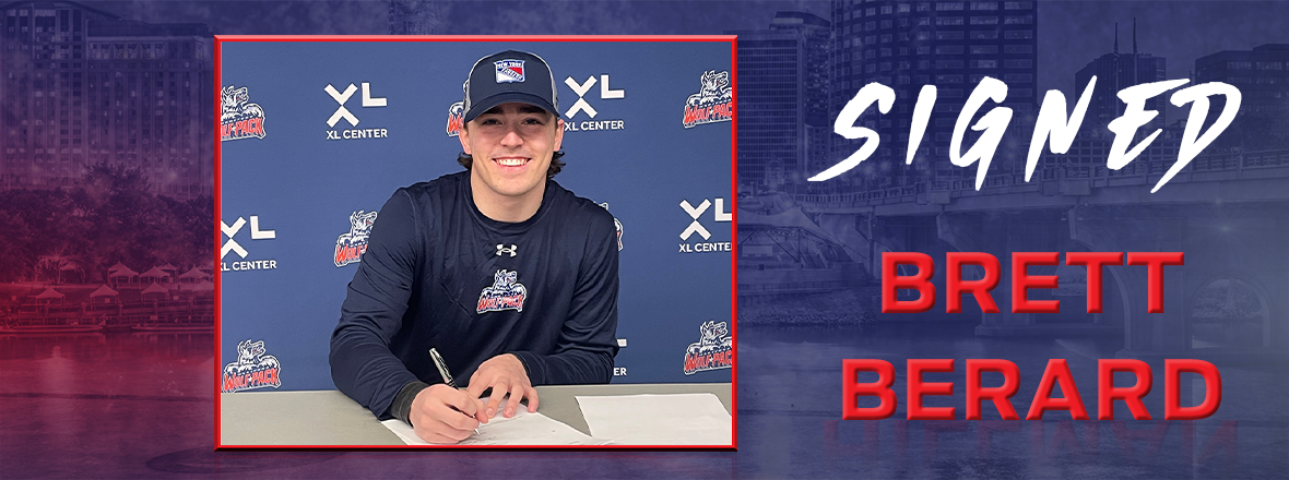 WOLF PACK INK FORWARD BRETT BERARD TO ATO