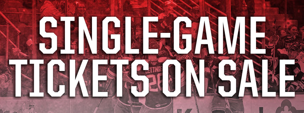 Single game tickets on sale now