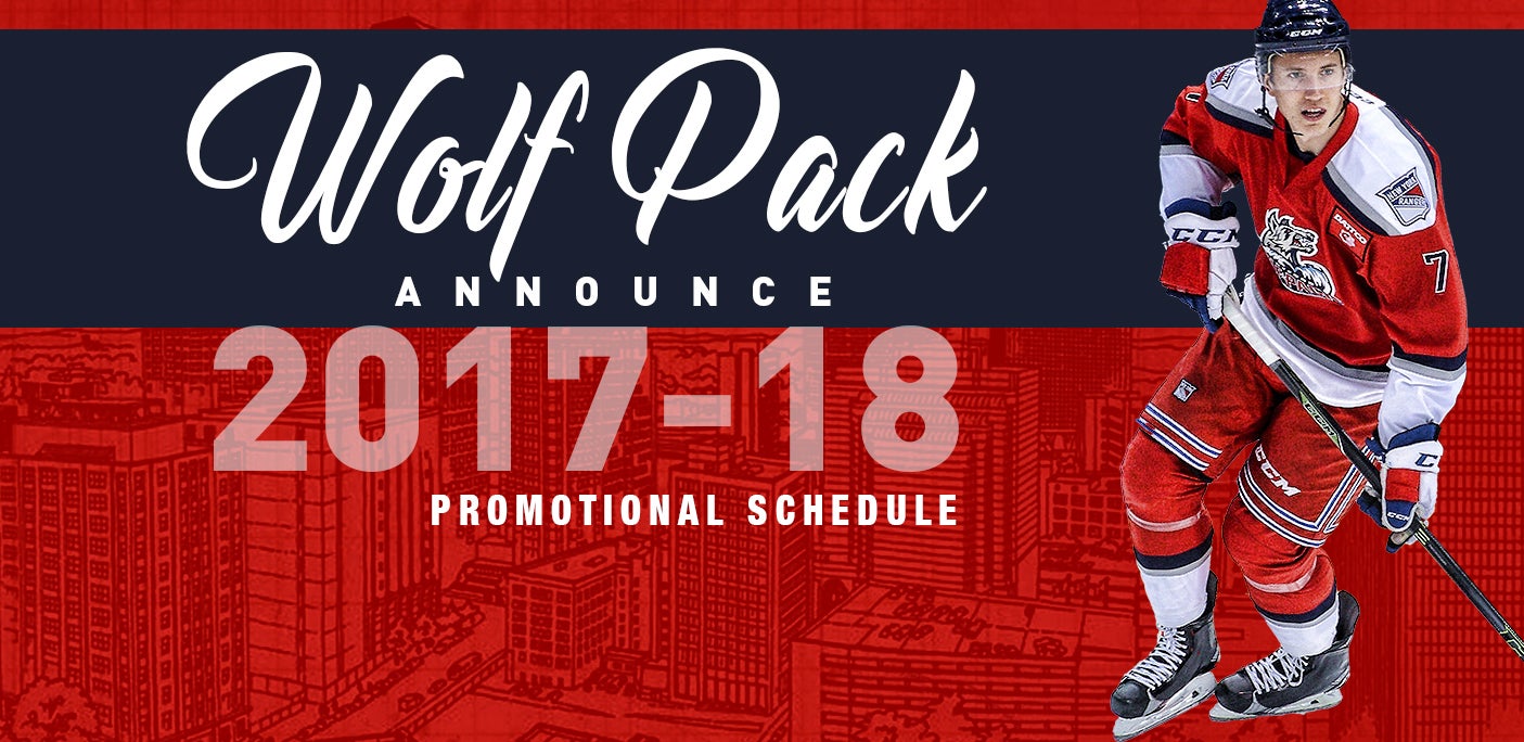 Wolf Pack Announce 2017-18 Promo Schedule