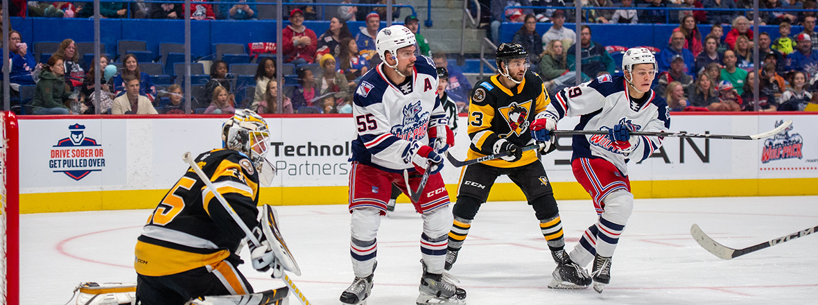 WOLF PACK RECORD BEST START SINCE 2019-20, SHUTOUT PENGUINS 5-0 IN HOME OPENER