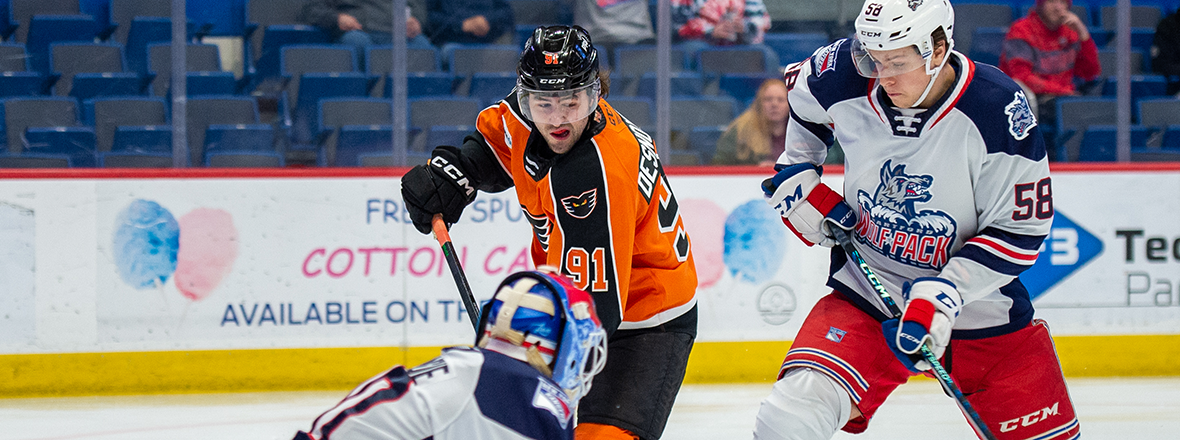 PRE-GAME REPORT: WOLF PACK LOOK TO SWEEP HOME OPENING WEEK AS PHANTOMS COME TO TOWN