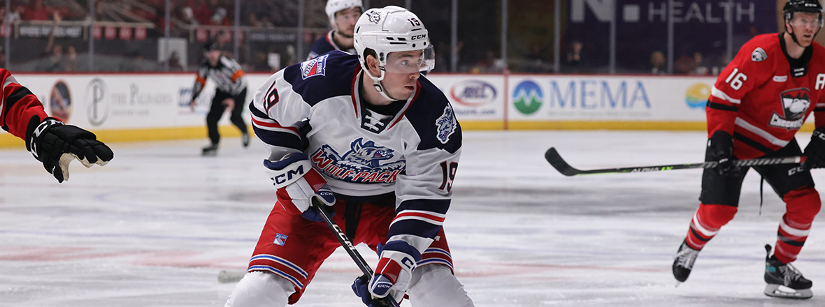 PRE-GAME REPORT: WOLF PACK EYE WEEKEND SWEEP AS THEY WELCOME CHECKERS TO HARTFORD