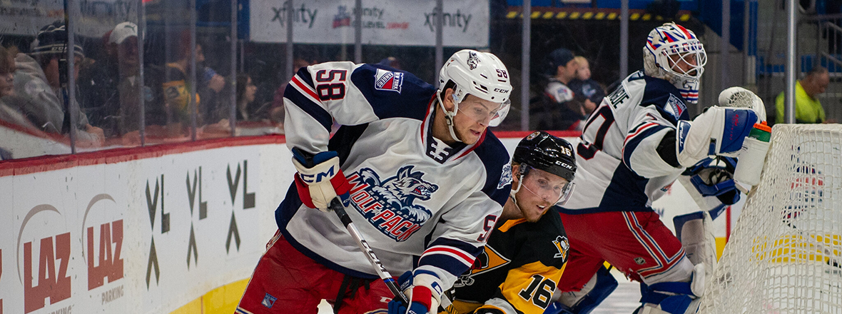 PRE-GAME REPORT: WOLF PACK EYE REBOUND PERFORMANCE IN VISIT TO PENGUINS