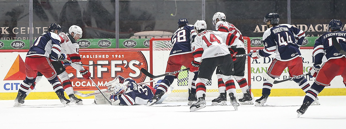 DYLAN GARAND MAKES 31 SAVES AS WOLF PACK EDGE COMETS 3-2